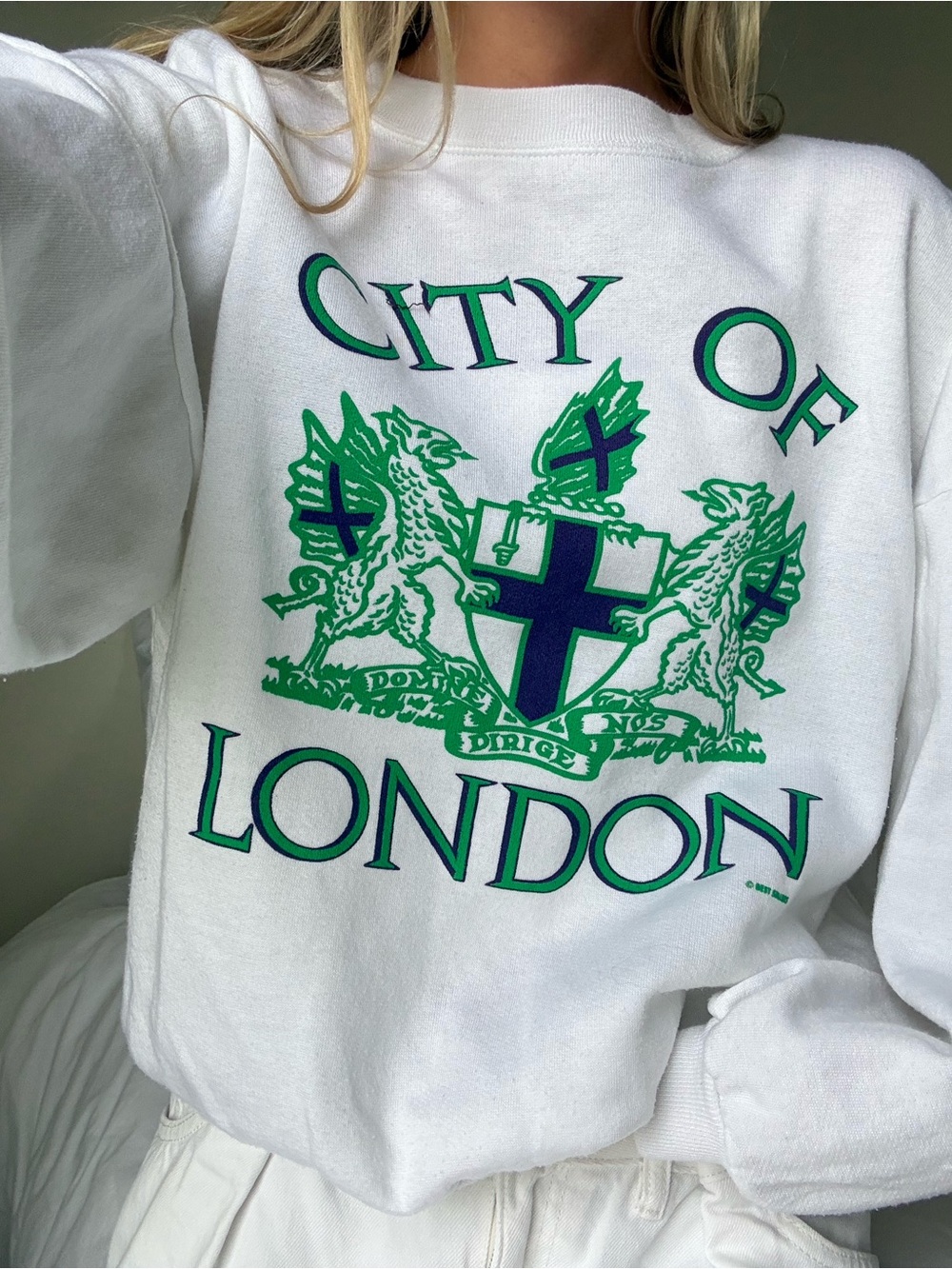 Vintage City of London Graphic Sweatshirt